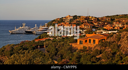 Italien Sardinien Costa Smeralda Porto Cervo Stockfoto