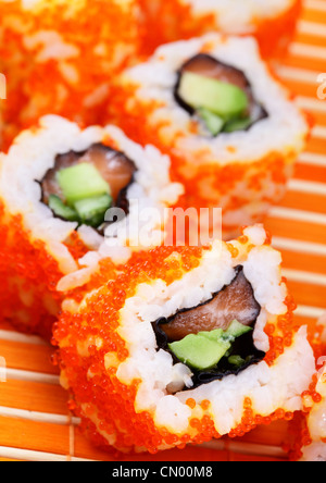 Japanische Rollen Nahaufnahme. Flachen DOF! Stockfoto