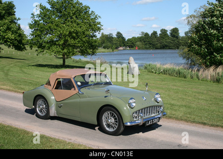 1959 Triumph TR3A Stockfoto