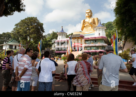 Dambulla Tempel Buddha - Sri Lanka, Südostasien. Stockfoto