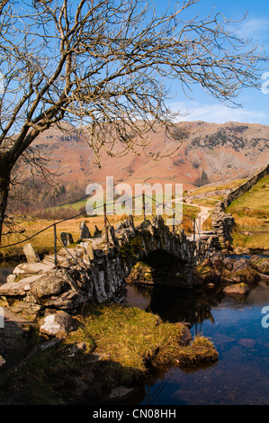 Kellerasseln Brücke im englischen Lake District Stockfoto