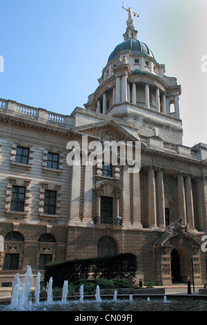 England London Old Bailey, zentralen Strafgerichtshof Stockfoto