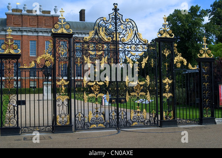 Einhorn im Buckingham Palace Gate Stockfoto