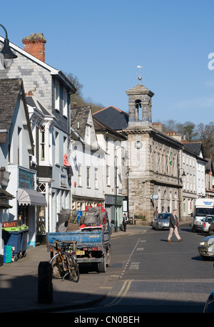 Die antike Stannary Stadt des Ashburton Stockfoto