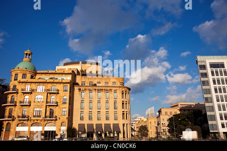 Architektur der Innenstadt von Beirut Stockfoto