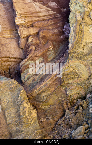 Landschaft in der Wüste Negev Stockfoto