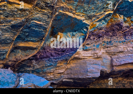 Landschaft in der Wüste Negev Stockfoto