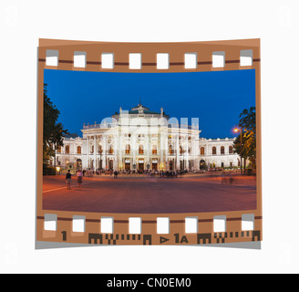 Filmstreifen: am Burgtheater in Wien ist eine österreichische Federal Theater, Wien, Österreich, Europa Stockfoto