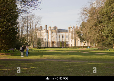 Zuvorkommend Burg, Dorset, UK. Stockfoto