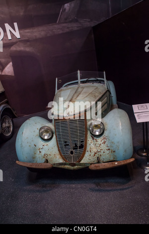 1937 Auto Union Wanderer W25 Roadster im Mullin Museum in Oxnard Kalifornien einmal Teil der Schlumpf-Sammlung Stockfoto