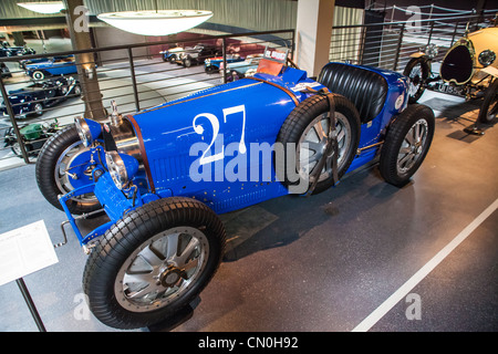 1925 Bugatti Typ 35 Grand Prix Auto im Mullin Museum in Oxnard, Kalifornien Stockfoto