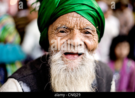 Sufi-Heiligen, Nizamuddin Dargah (Schrein), Delhi Stockfoto