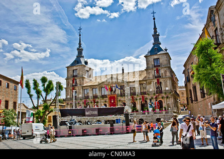 Europa Spanien Kastilien – La Mancha Toledo Rathaus Stockfoto