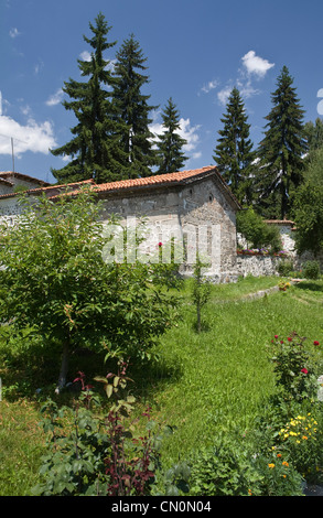 Die Kirche „St. Theodor Tiron und Theodor Stratilat“, 17. Jahrhundert, Dorf Dobarsko oder Dobursko, Balkan, Bulgarien Stockfoto