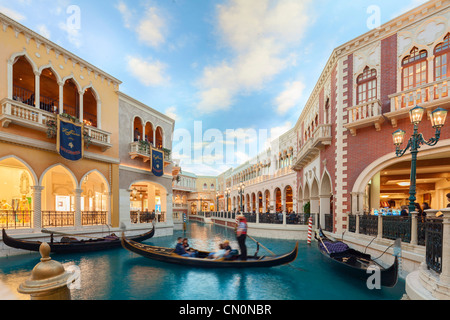 Venezianischen Canale Grande, Las Vegas-Paradies Stockfoto