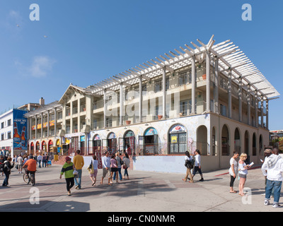 Venice Beach Boardwalk, Los Angeles Stockfoto