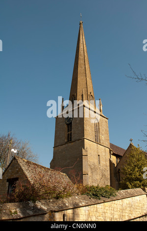 St.-Laurentius Kirche, Mickleton, Gloucestershire, England, Vereinigtes Königreich Stockfoto