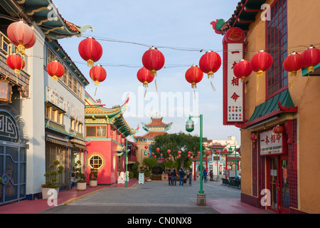 Chinatown central Plaza, Los Angeles Stockfoto