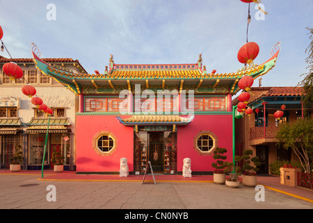 Chinatown central Plaza, Los Angeles Stockfoto