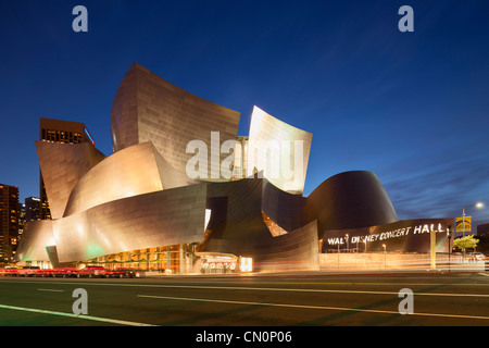 Walt Disney Concert Hall, Los Angeles Stockfoto