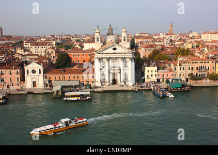 Venedig. Blick aus dem oberen Deck der "Queen Victoria". 2011. Stockfoto