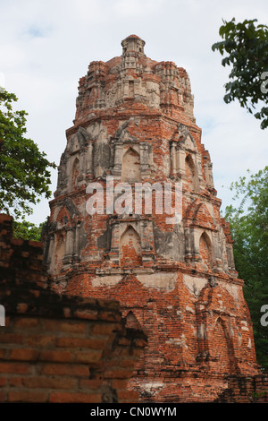 Wat Chaiwatthanaram, Ayutthaya Historical Park, UNESCO-Weltkulturerbe, Thailand Stockfoto