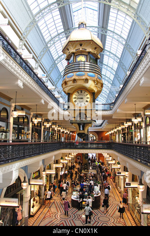 Innere des Queen Victoria Building (QVB Einkaufszentrum), George Street, CBD, Sydney, New South Wales, Australien Stockfoto