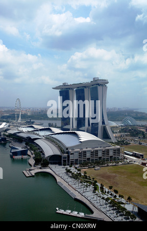 Marina Bay Sands Resort &amp; Casino, Singapur Stockfoto