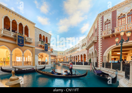 Venezianischen Canale Grande, Las Vegas-Paradies Stockfoto