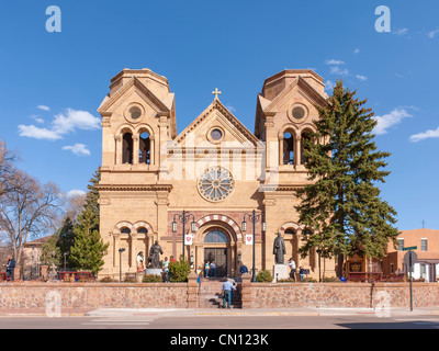 St. Francis Assisi Kathedrale Basilica, Santa Fe Stockfoto