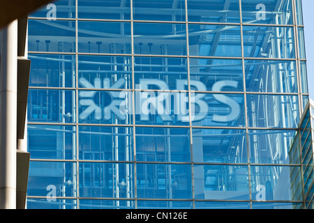 Royal Bank of Scotland RBS in Stadt von London Stockfoto