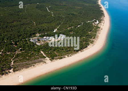 Frankreich, Charente Maritime, Saint Georges d'Oleron, Ile d'Oleron, Fort des Saumonards (Luftbild) Stockfoto