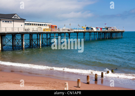 Die historischen Pier in Teignmouth Devon England UK Stockfoto