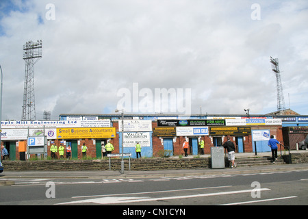 Chesterfield Football Club - Saltergate Stockfoto