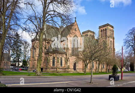 Inverness Cathedral der Kathedrale Kirche von St Andrew am Fluss Ness in Inverness Schottland Stockfoto