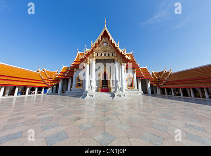 Die Marmor-Tempel in Bangkok, Thailand Stockfoto