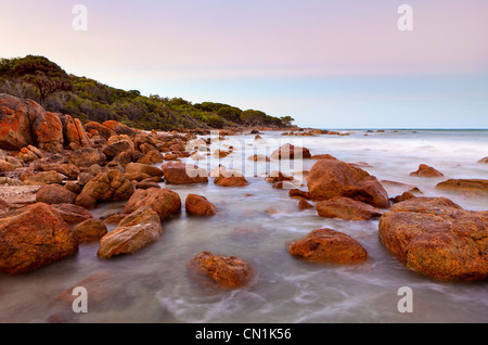 Bunker Bay bei Sonnenuntergang. In der Nähe von Dunsborough im Leeuwin Naturaliste National Park, Western Australia, Australia Stockfoto