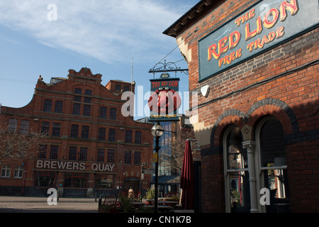 Brauer-Kai-Weymouth Dorset Stockfoto