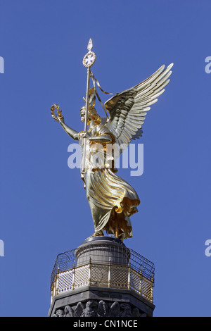 Berlin Mitte-Tiergarten-Siegessäule Stockfoto