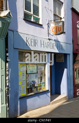 Keir Hardie Halle arbeiten Mens Club in St Gregory Alley, Norwich, Norfolk, Großbritannien. Stockfoto