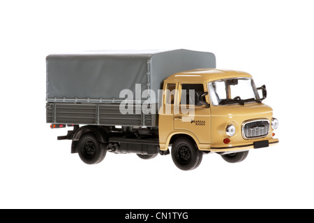 Barkas hp auf weißem Hintergrund. Stockfoto