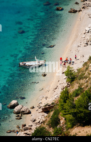 Sandy beach Stockfoto