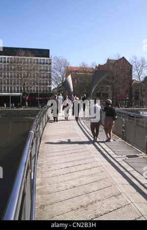 Pero Brücke St Augustine Reach Bristol Stockfoto