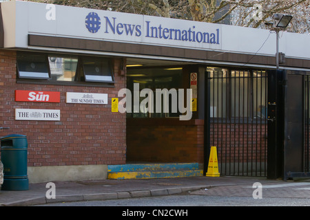 News Corporation Hauptsitz in Wapping Ost-London.  Heimat der Zeitung 'The Sun' Stockfoto