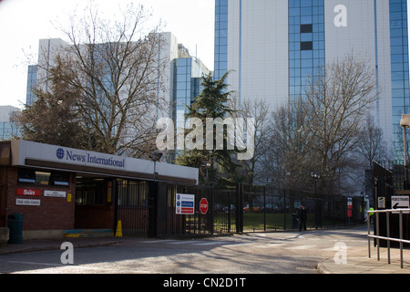 News Corporation Hauptsitz in Wapping Ost-London.  Heimat der Zeitung 'The Sun' Stockfoto