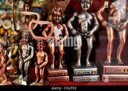 Belgien, Brüssel, Manneken Pis, Figur im Souvenir-Shop Stockfoto