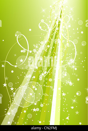 Flash-hellen Hintergrund Weihnachten Stockfoto