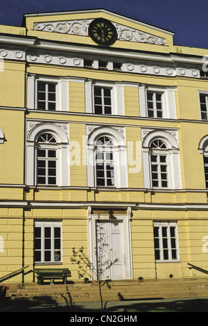 1836-Empire-Stil Vuojoki Manor wurde von Carl Ludvig Engel in Eurajoki, Finnland. Stockfoto