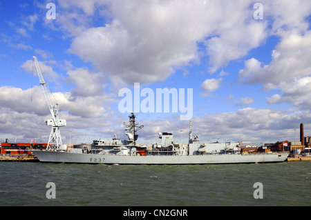 Marineschiff Westminster Stockfoto