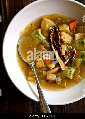 Gemüse Suppe Stockfoto